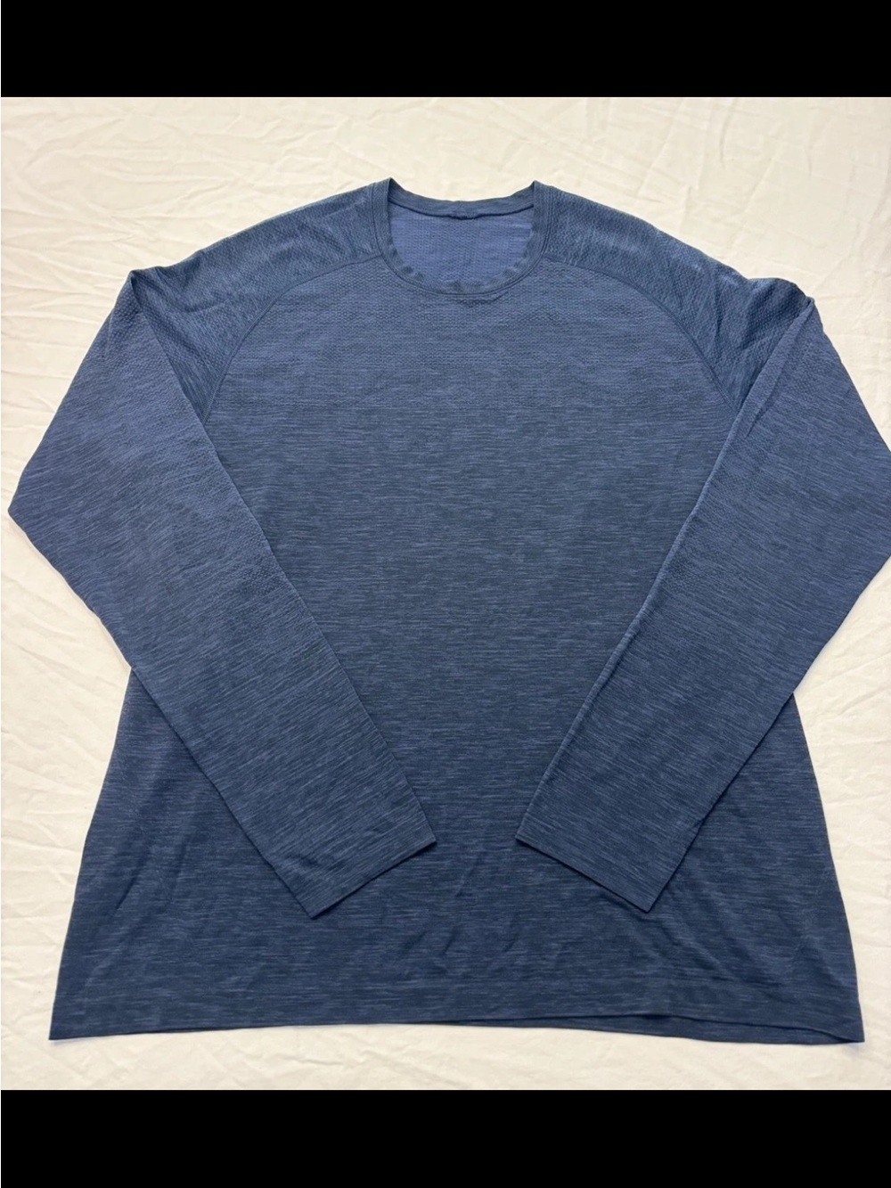 Lululemon Metal Vent Tech Men’s XL Blue Long Sleeve Athletic Performance Shirt